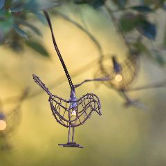 Indoor & Outdoor Solar Robin Light Chain