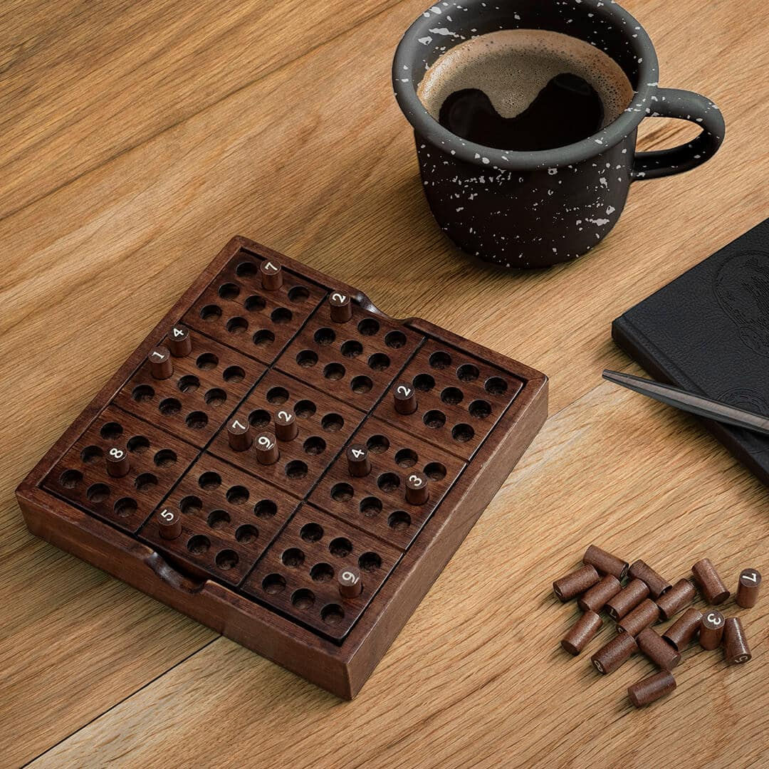 Wooden Sudoku board