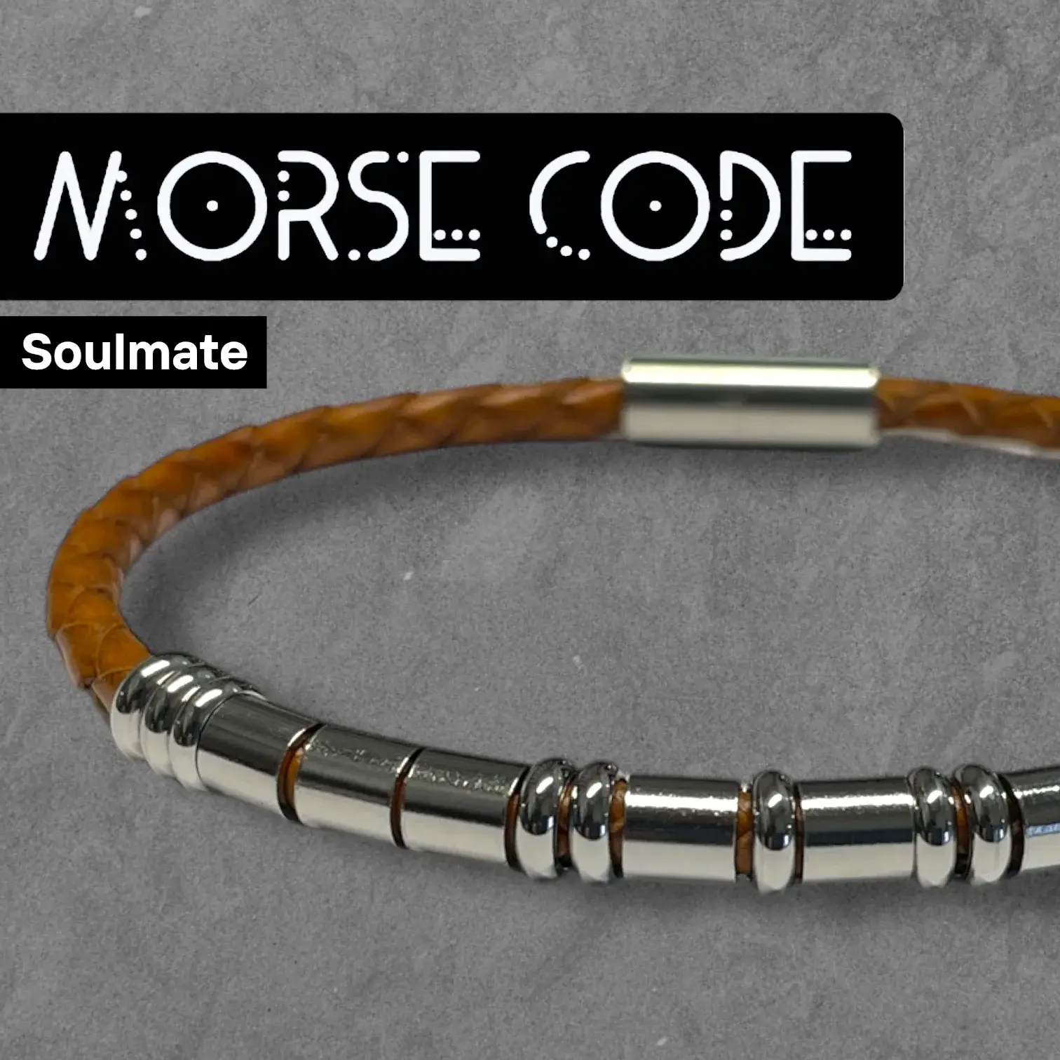 Morse Code Bracelet - Soulmate