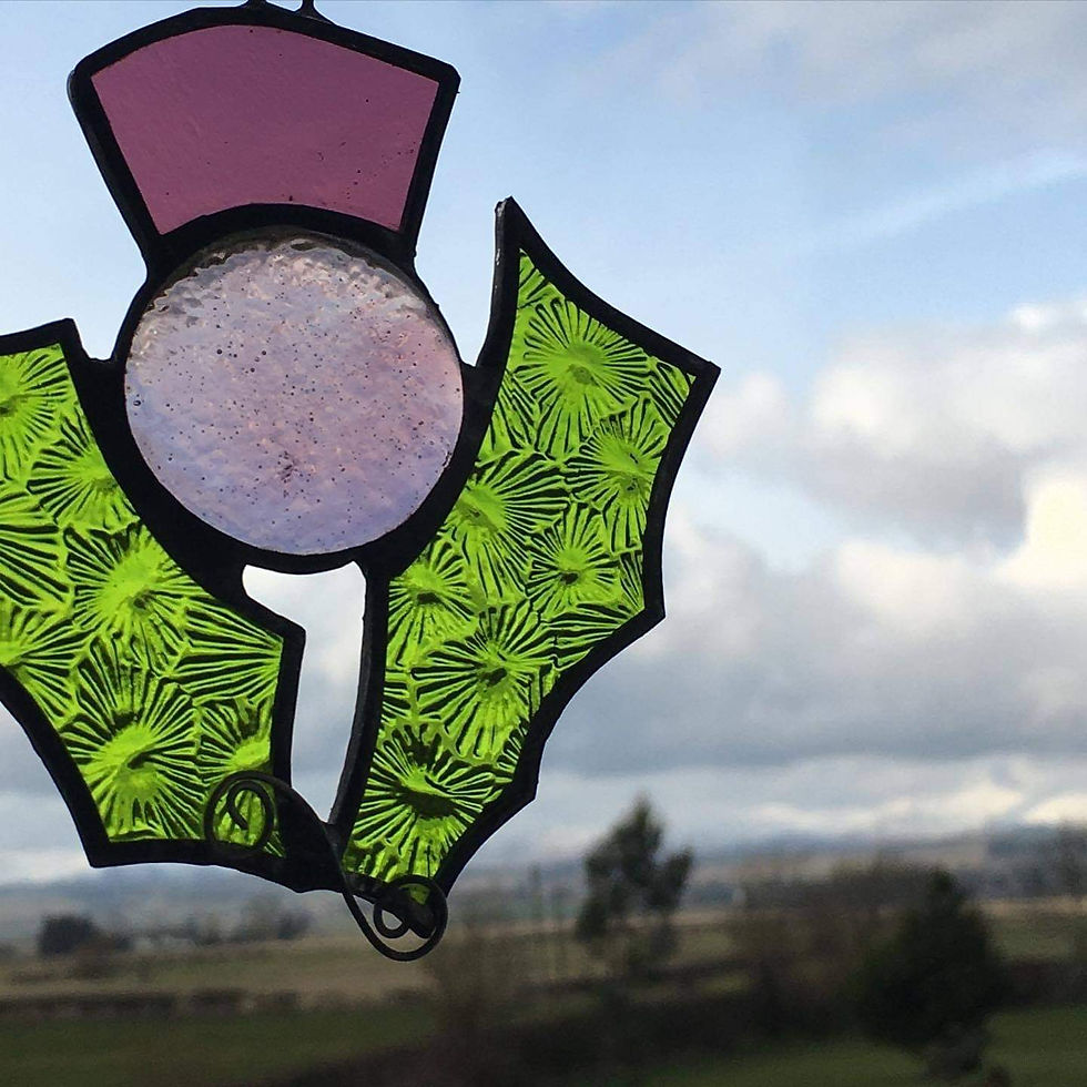 Thumbnail: Hanging glass thistle SB02