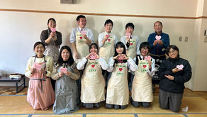 小野高校生と在日外国人「味噌玉作り」