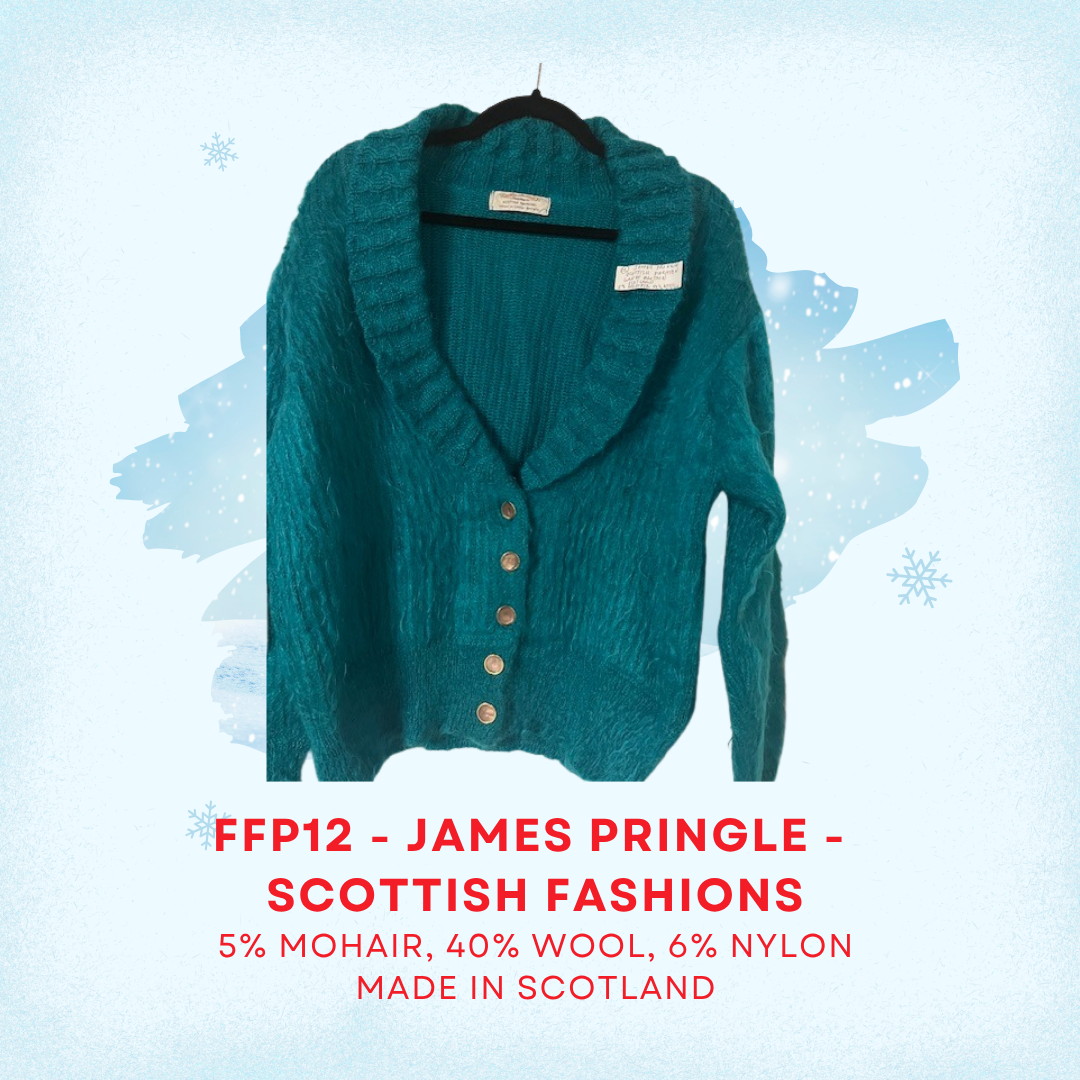 FFP12 – James Pringle Scottish Knit Cardigan (Made in Scotland)