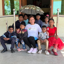 Community outreach with Haven of Hope children in India