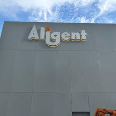LED light building sign