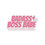 Thumbnail: Badass Boss Babe Kiss-Cut Stickers
