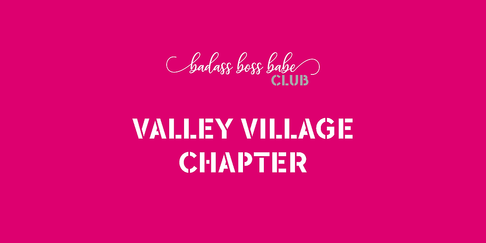 Valley Village Chapter - Virtual Monthly Mixer