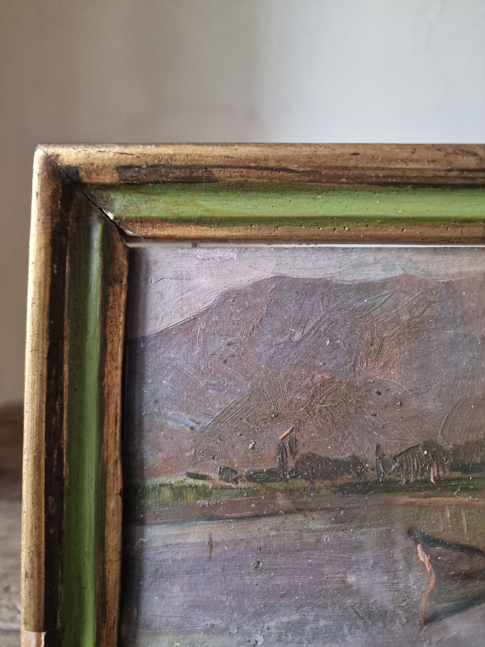 Thumbnail: Original Italian Landscape Oil Painting