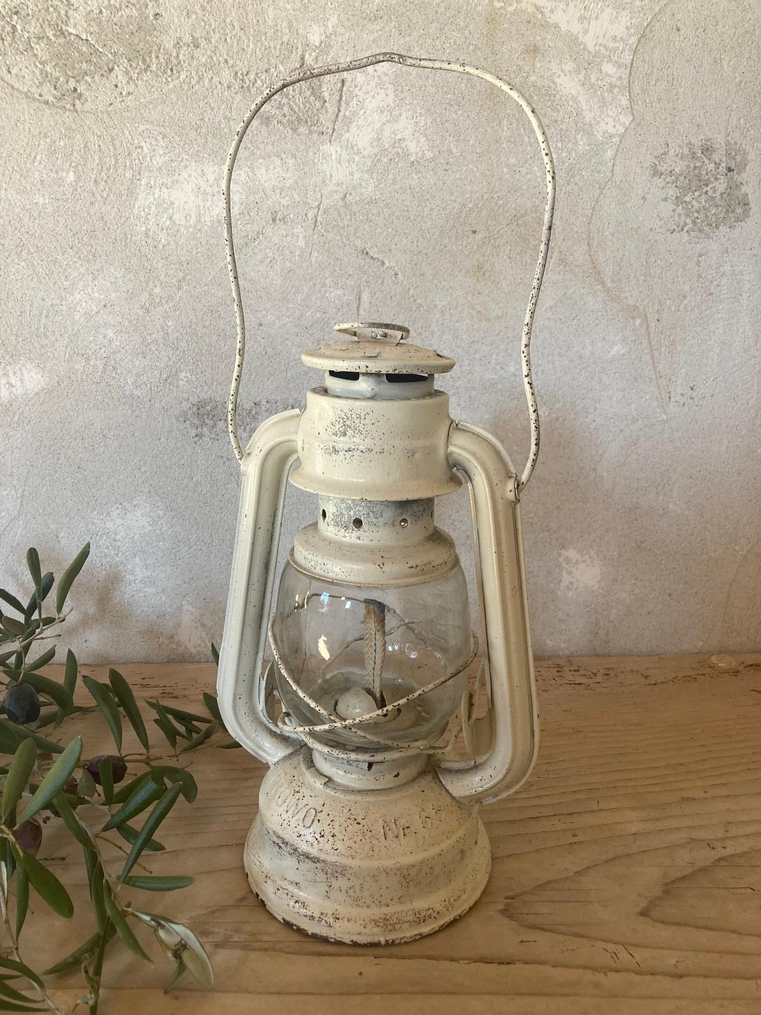 Vintage German Storm Lantern: BAT Frowo Oil Lamp, Garden Lighting