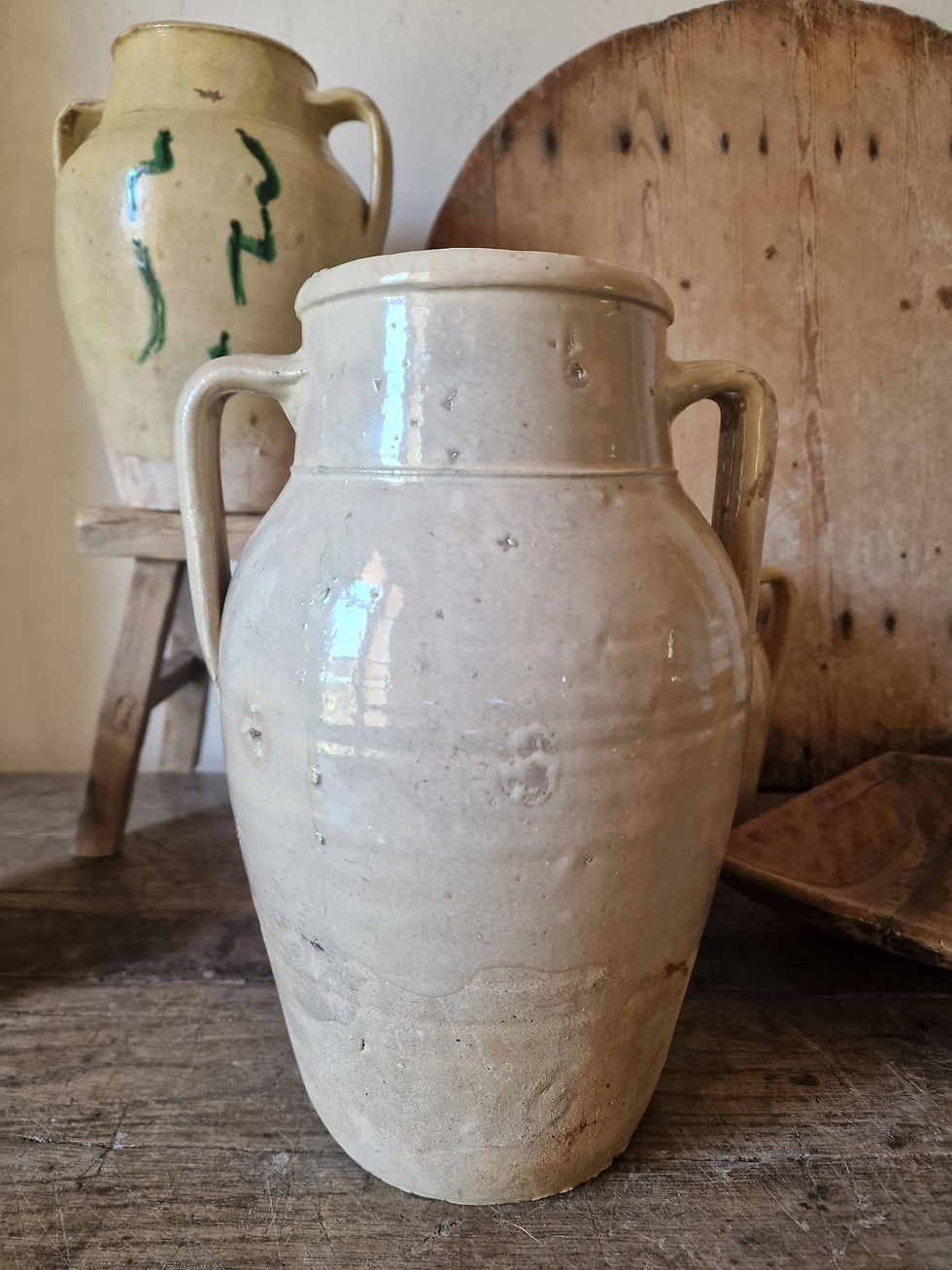 Thumbnail: SOLD Large Antique Terracotta Tree of Life Pot from Calabria. 1920s/1930s