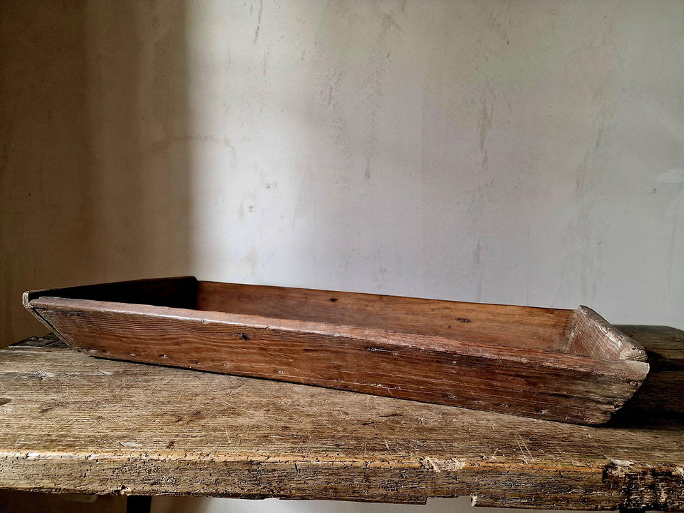 Thumbnail: Large Antique Italian Wooden Flour Tray/Herb Board Early 1900s
