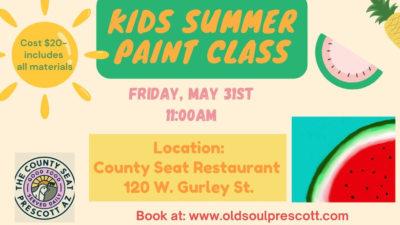 Kids Summer Paint Class