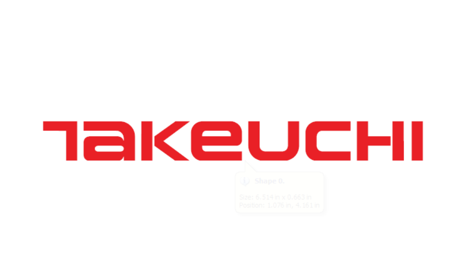 Takeuchi Decal