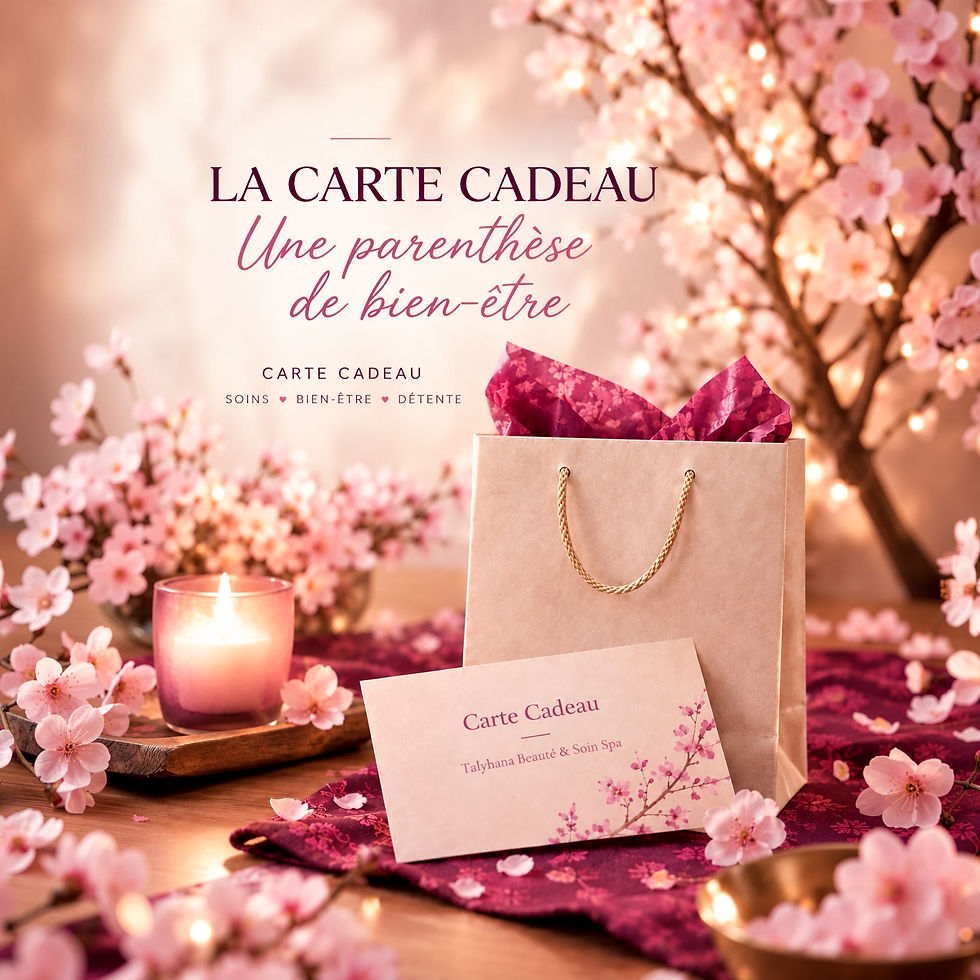 carte cadeau soin massage