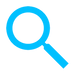 [CITYPNG.COM]Download Blue Search Icon Button PNG - 700x700.png