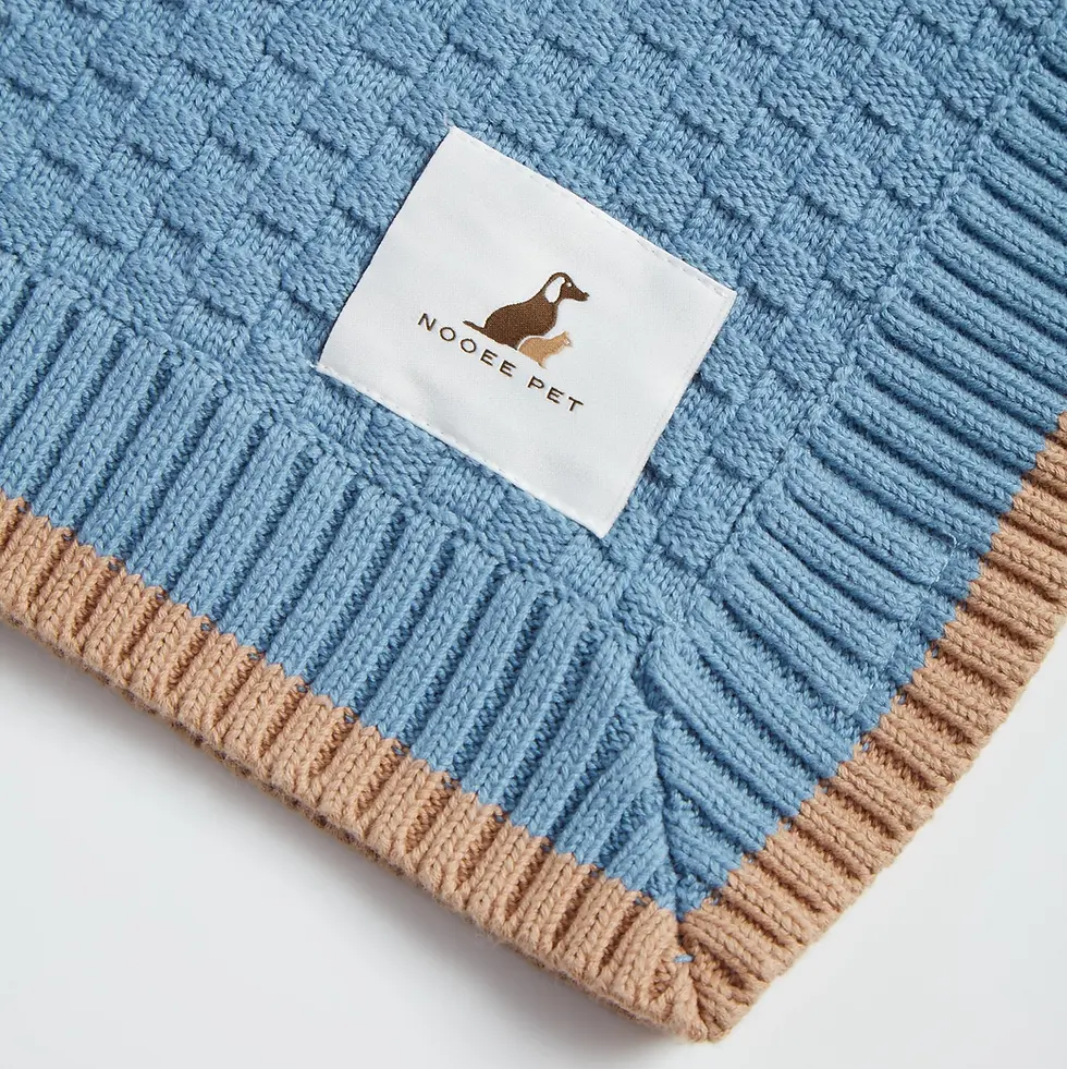 Thumbnail: Cory Organic Cotton Pet Blanket – Lightweight & Hypoallergenic