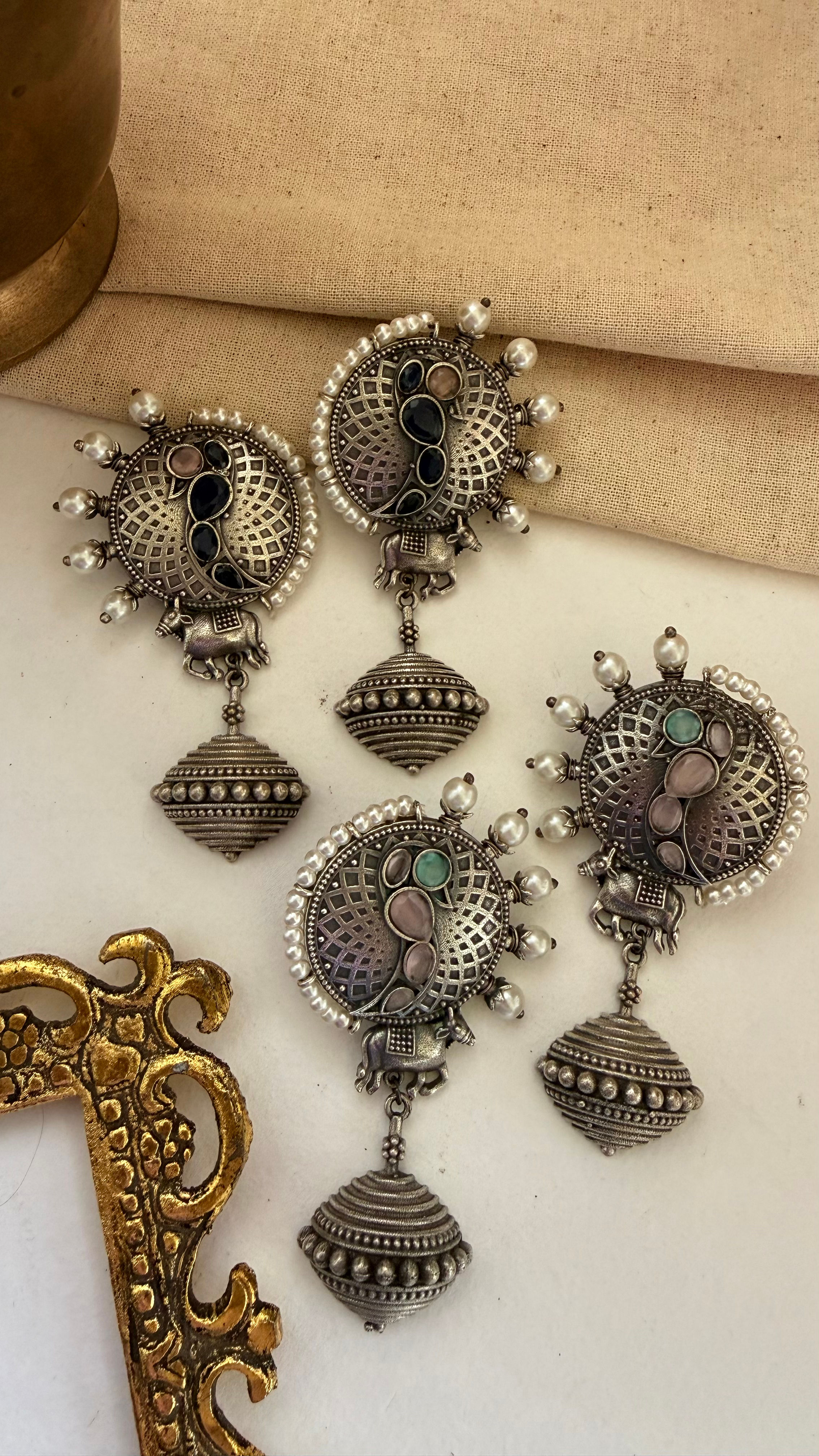 Nutan earrings