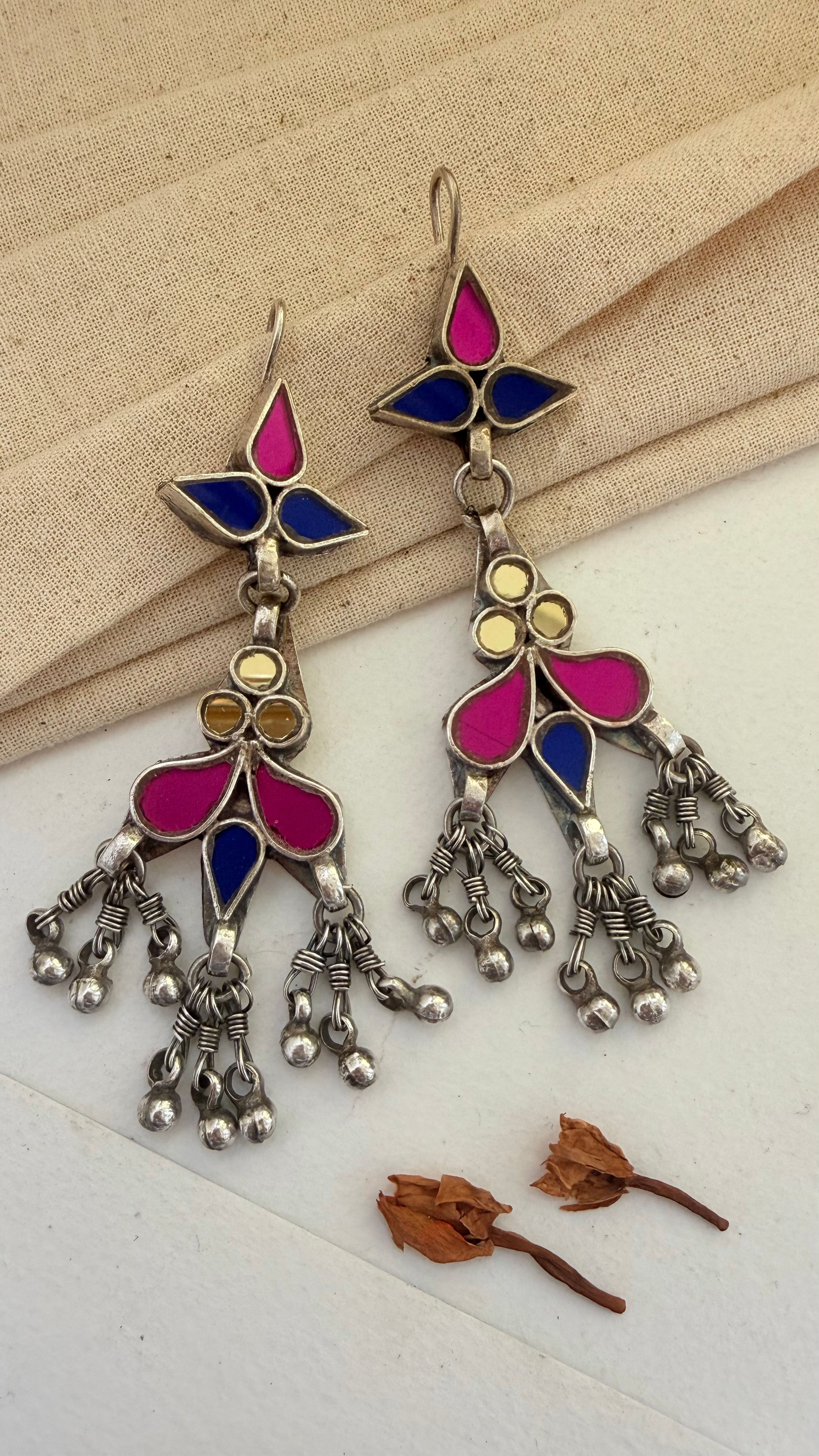Shanaya glass earrings