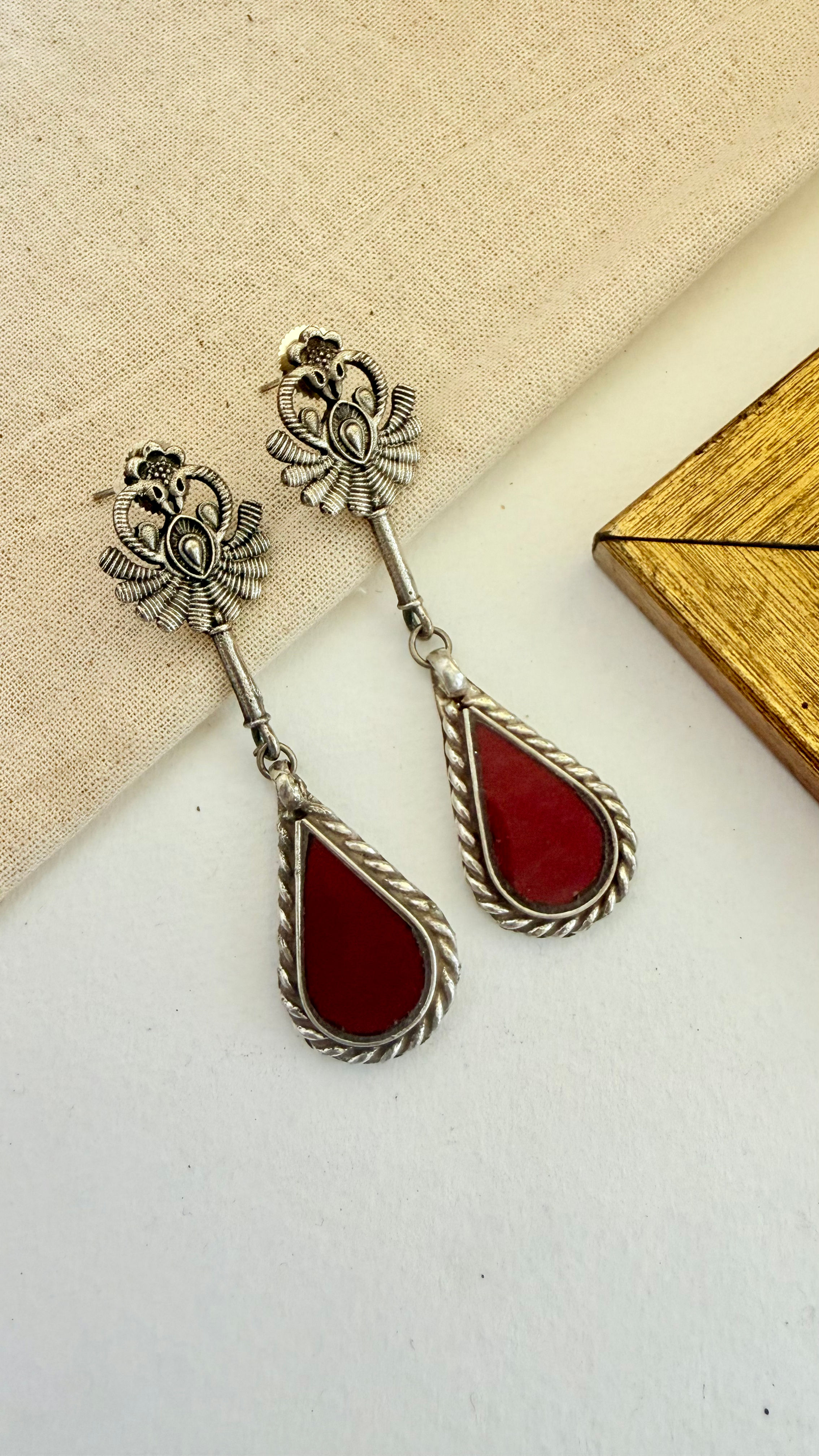 Rani glass earrings