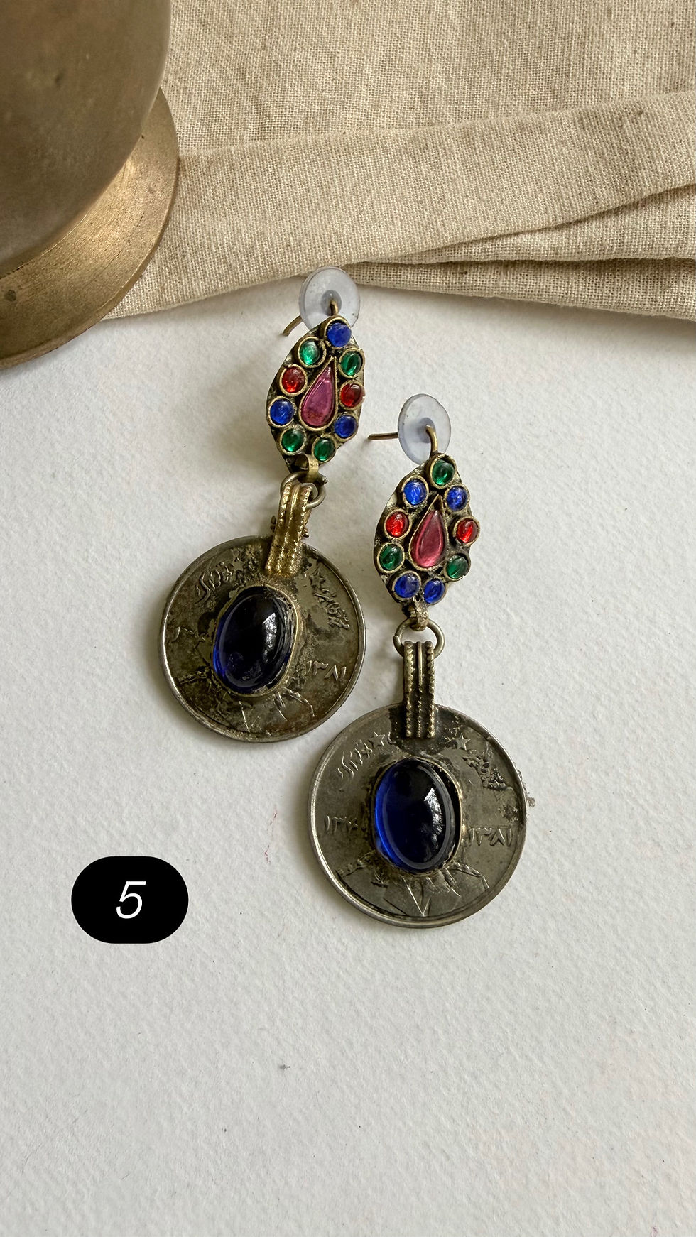Thumbnail: Afghani earrings 