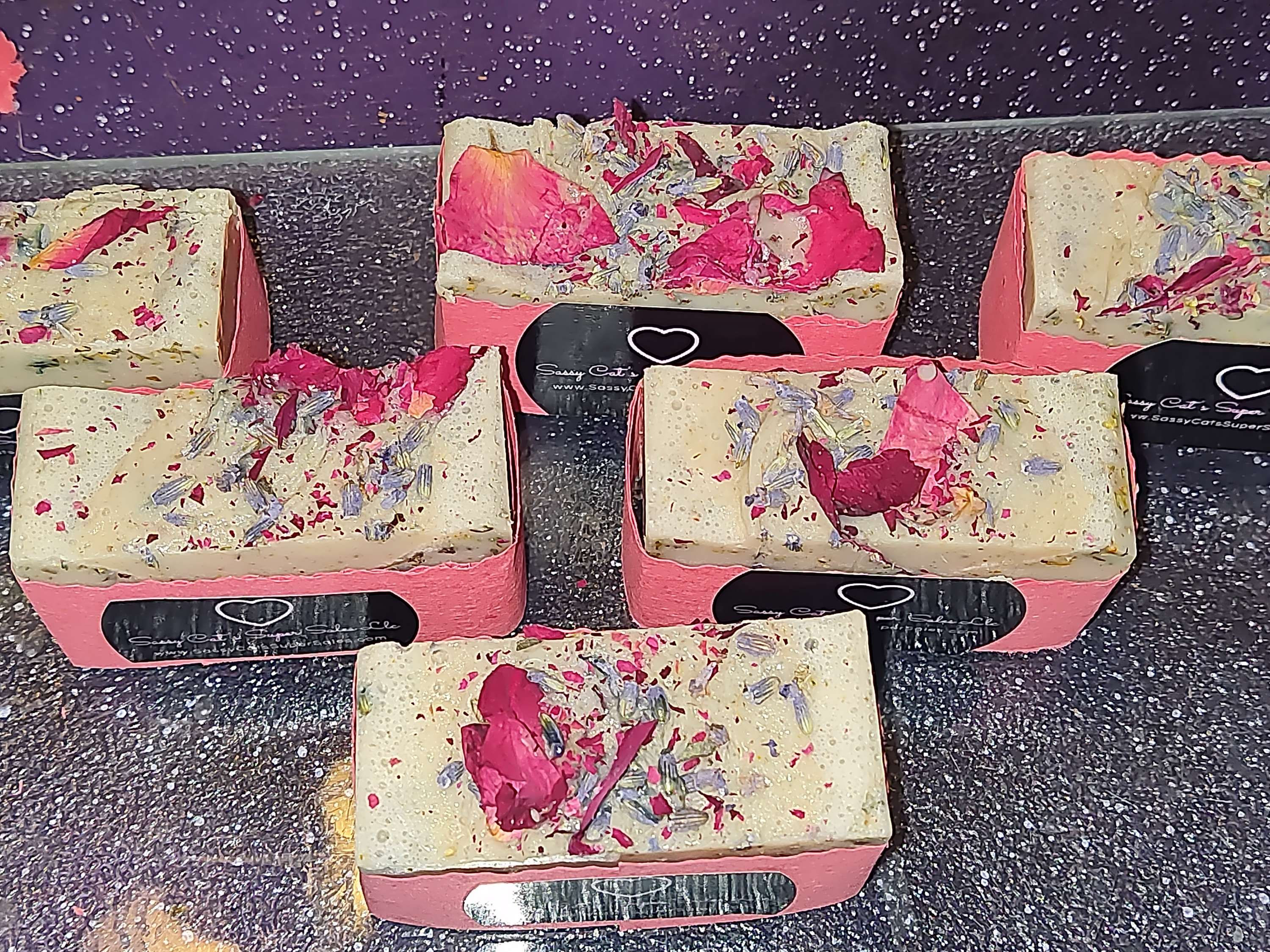 Rose & Lavender sensitive skin bars