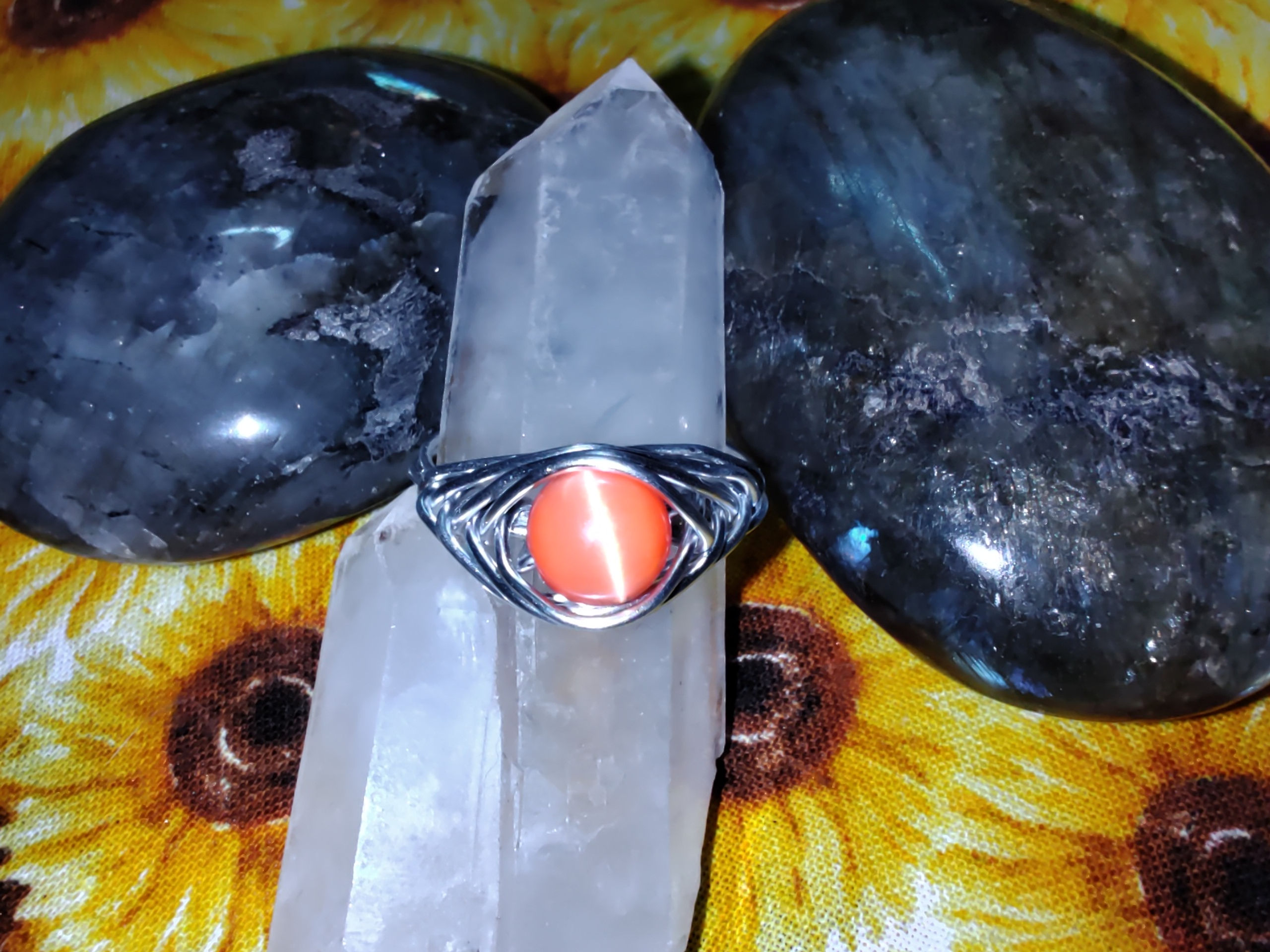 Carnelian custom ring size 10