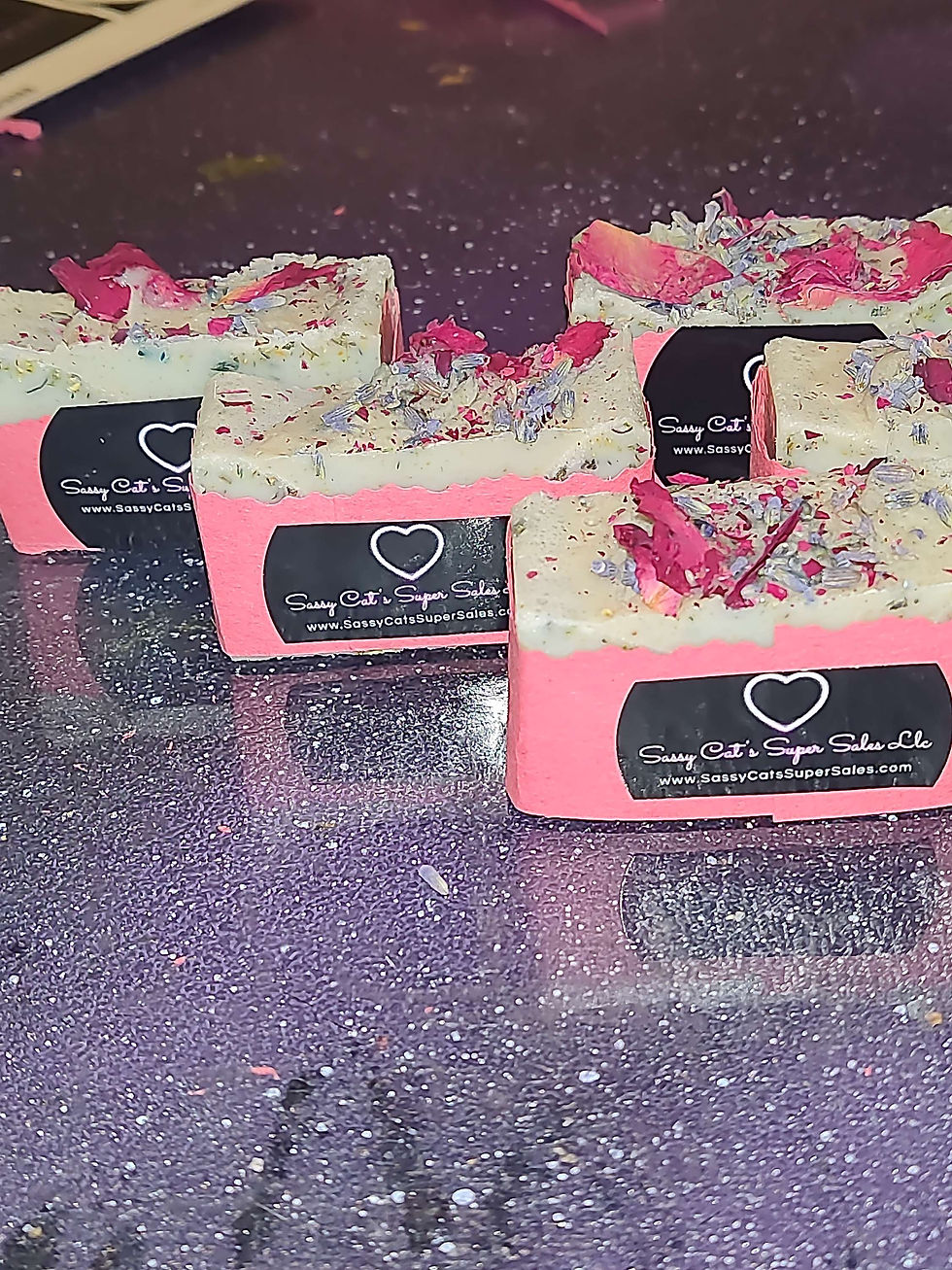 Thumbnail: Rose & Lavender sensitive skin bars 