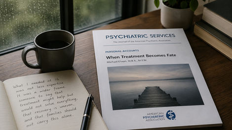 When Treatment Becomes Fate - Michael Elwan Article in Psychiatric Services