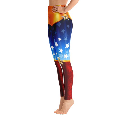 Wonder Woman Yoga Leggings | lovetomovenew