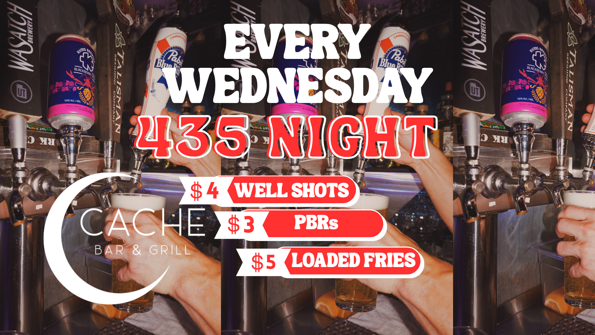 435 NIGHT | The Cache Bar