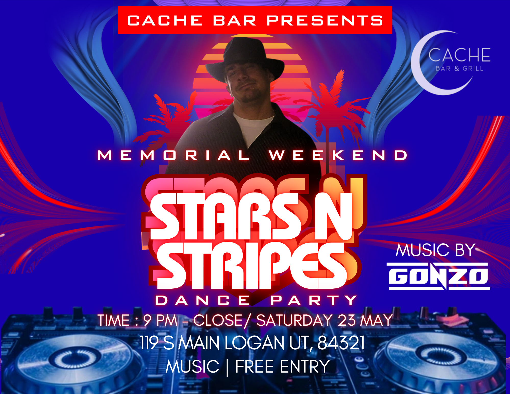 DJ Gonzo @ Cache Bar in Logan UT | The Cache Bar