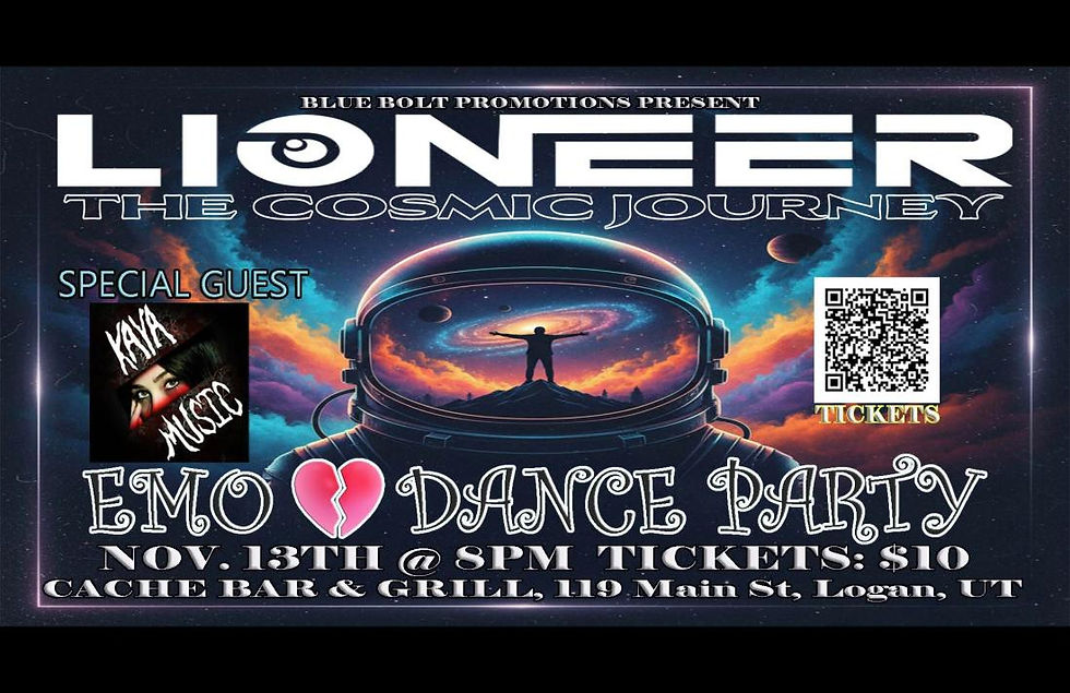 EMO DANCE PARTY WITH LIONEER & KAYA MUSIC @ CACHE BAR