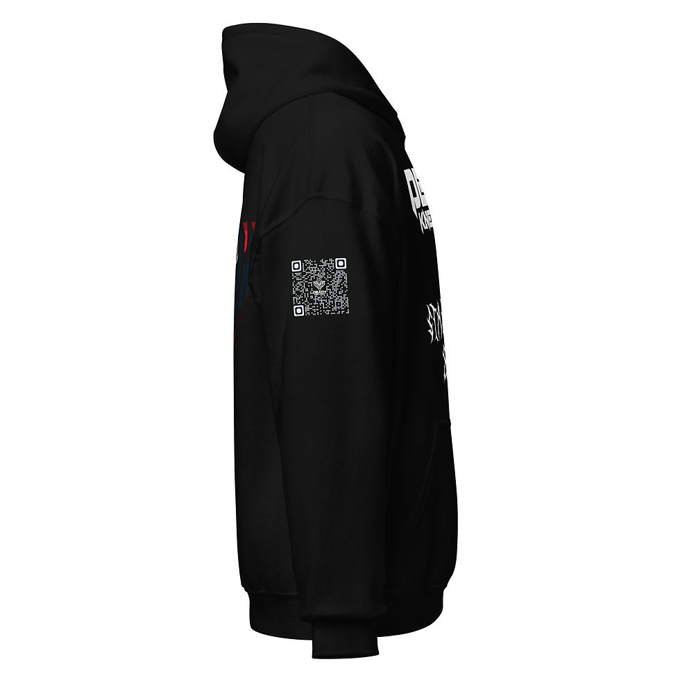 Thumbnail: DeathKnellZero X Stabby Joe Hoodie