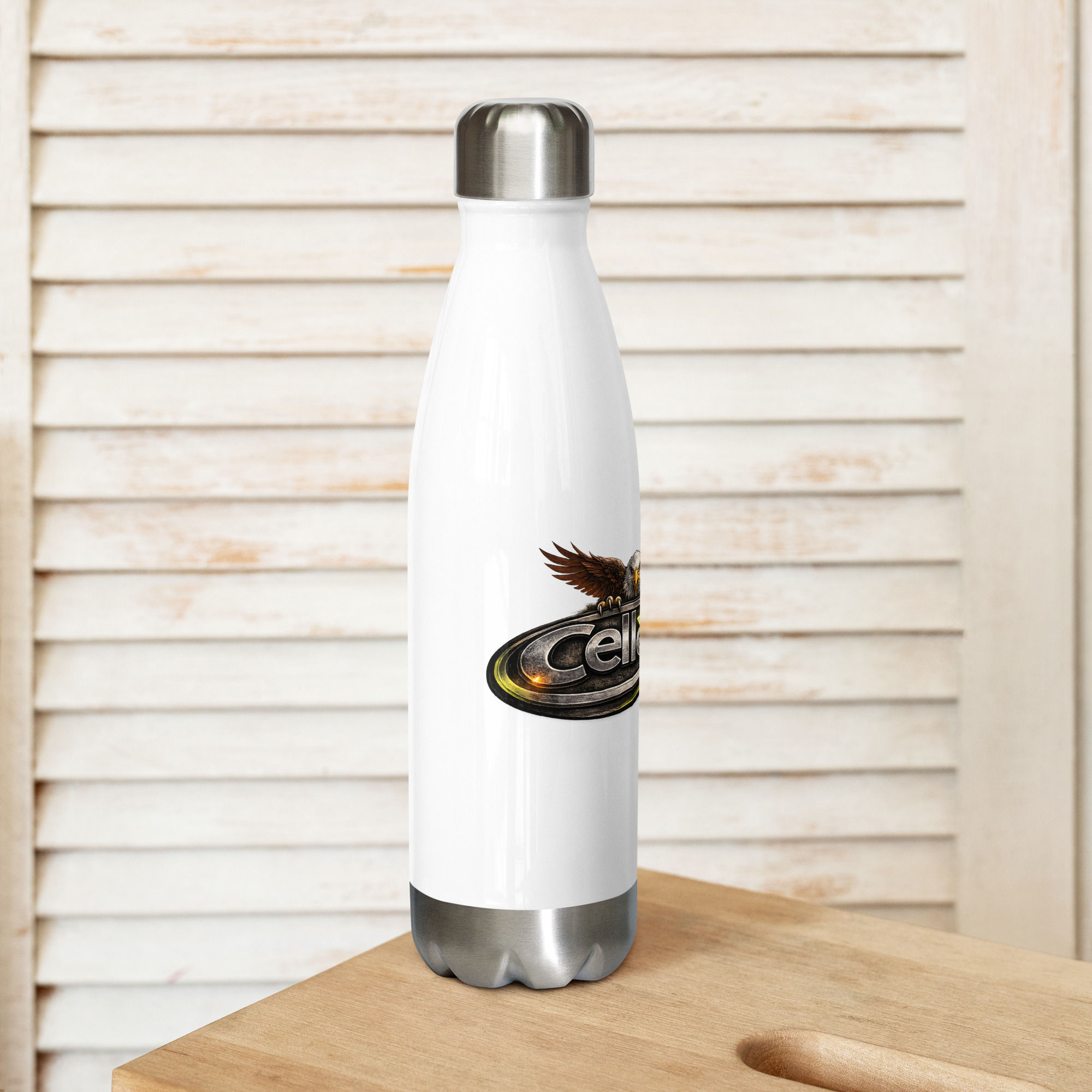 Stainless steel water bottle