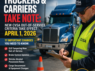CVSA 2026 Out-of-Service Criteria: A New Enforcement Era for Carriers and Drivers