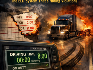 Perfect Logs, Dangerous Lies: The ELD System That’s Hiding Violations
