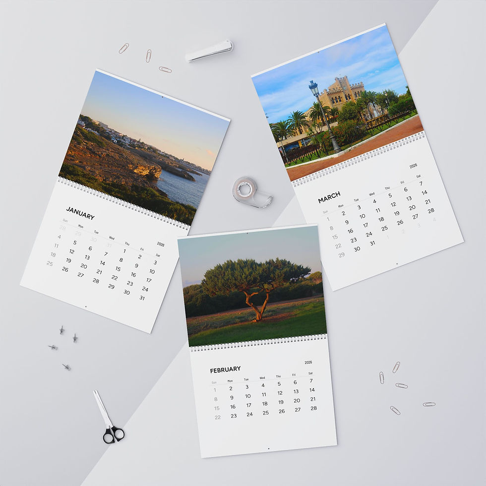 Thumbnail: Menorca Scenic Wall Calendar 2026