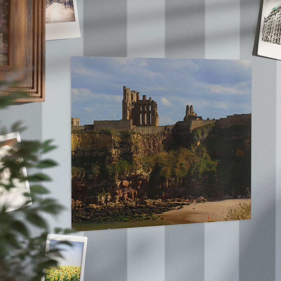 Thumbnail: Coastal Castle Ruins Unframed Prints
