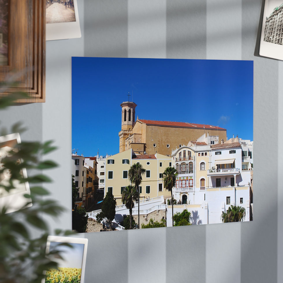 Thumbnail: Coastal City Unframed Prints