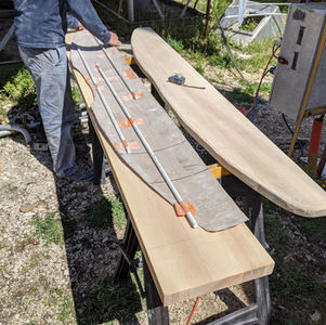 Le remplacement des varangues et des carlingues