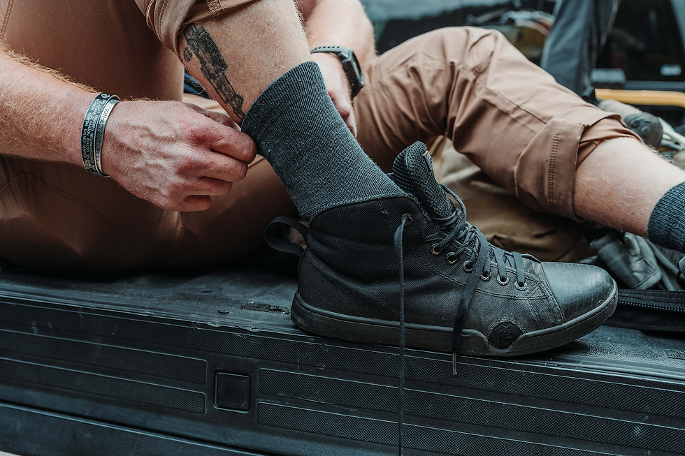 Thumbnail: VAPORCORE 10" CREW SOCKS-MEDIUM