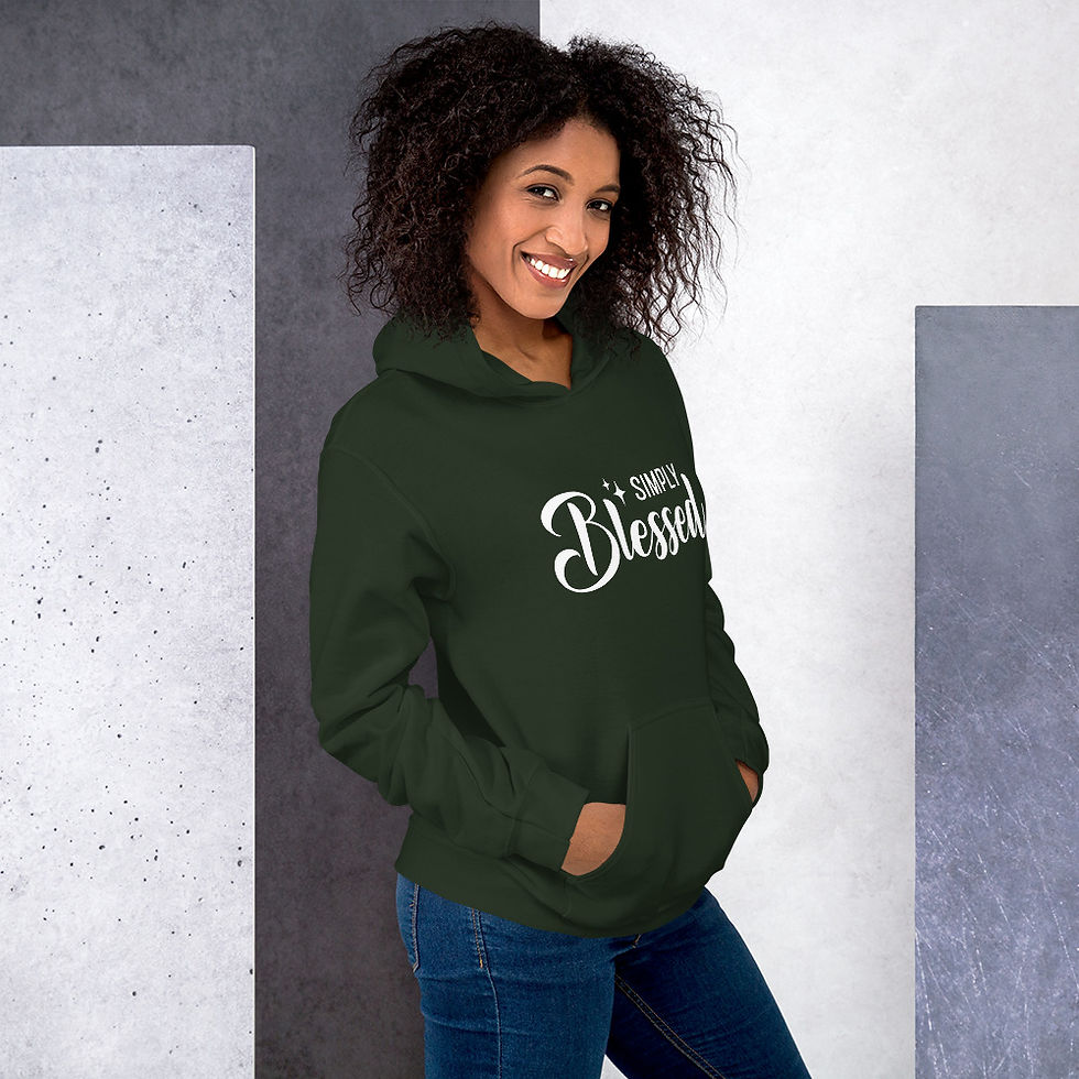 Thumbnail: Simply Blessed Unisex Hoodie