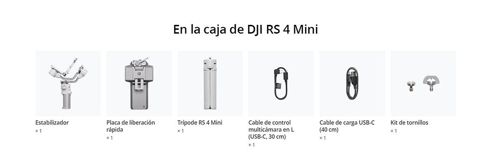 Miniatura: DJI RS 4 MINI