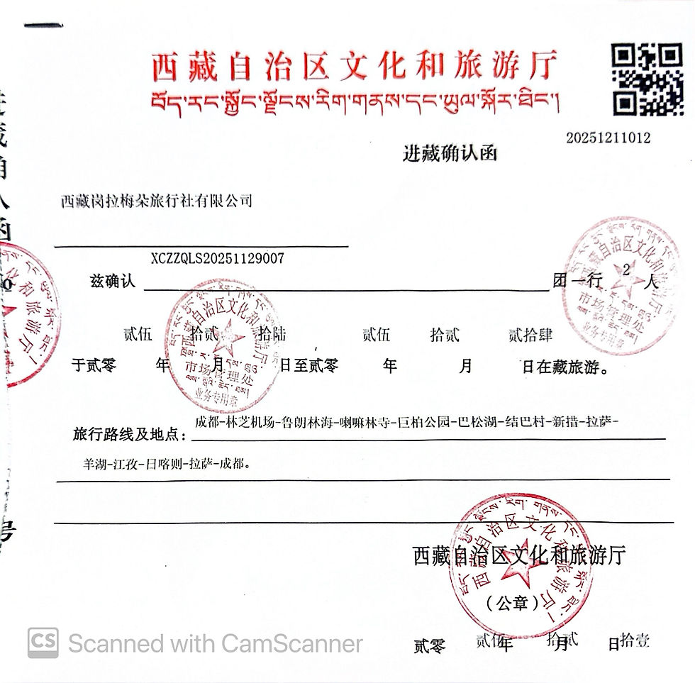 Tibet Travel Permit Guide for 2026