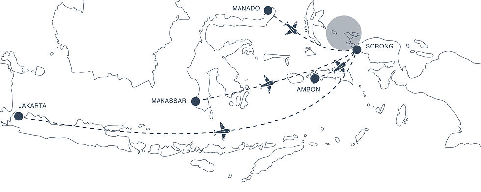 Aller à Raja Ampat