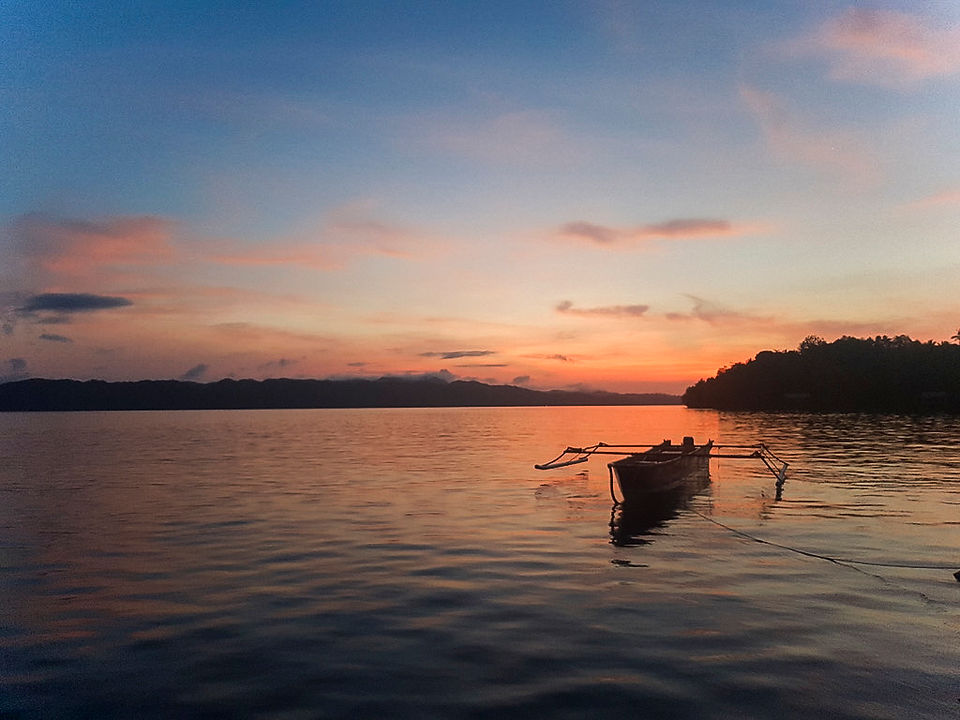 Coucher de soleil Raja Ampat