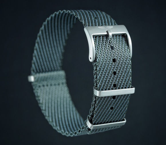 Pagoda tactical watch with engraved backplate showing Union Jack and Stars & Stripes—veteran-owned brand built for elite performance and military heritage.