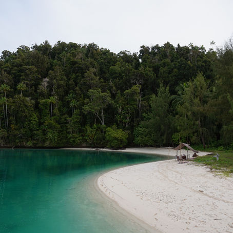 Camper à Raja Ampat