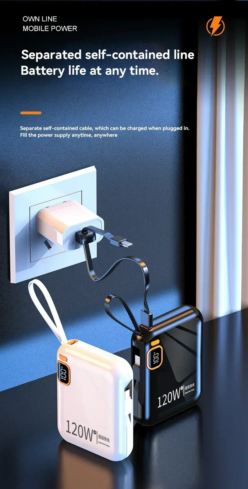 Thumbnail: Mini Power Bank 37Wh Fast Charge
