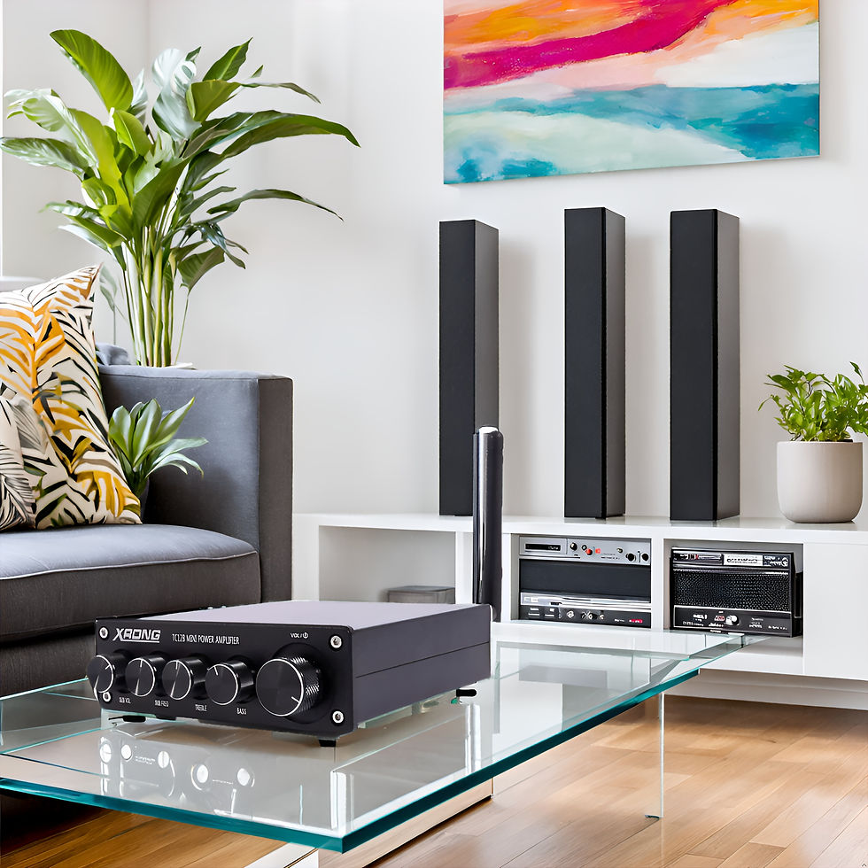 Thumbnail: 2.1 Amplifier Passive/Active Subwoofer Class D with Bluetooth