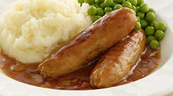 bangers and mash